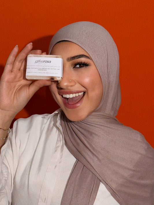 صابون لبان الدكر و زيت جوز الهند المعصور علي البارد